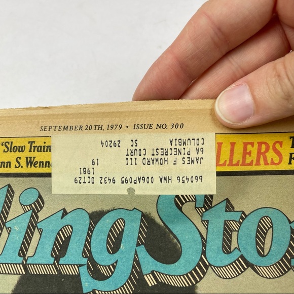 Vintage Rolling Stone Magazine Doobie Brothers September 20, 1979 Music Art - Picture 2 of 6